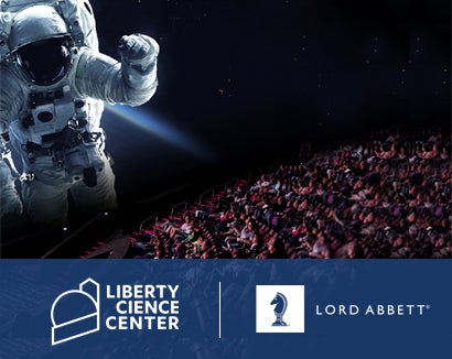 Astronaut Flying Through Space